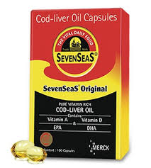 Seven Seas Original Cod Liver Oil Capsule