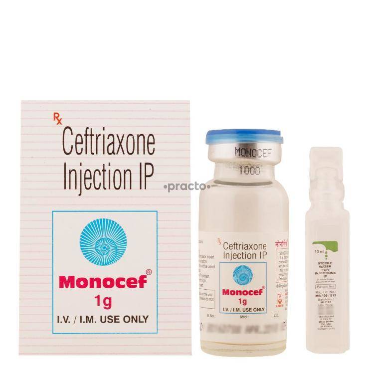 Monocef 1 gm Injection