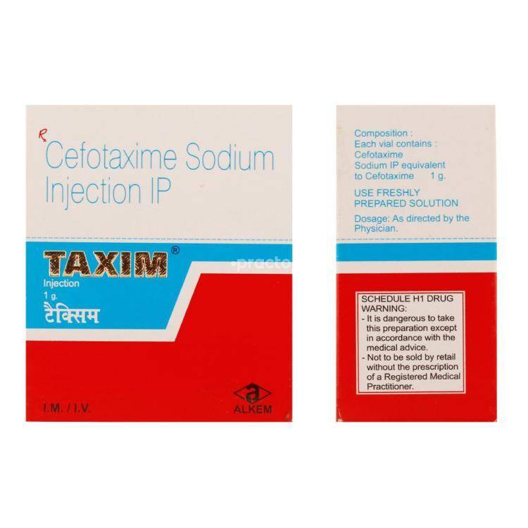 Taxim 1gm Injection