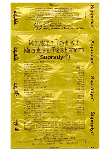 Supradyn Tablet 15’s