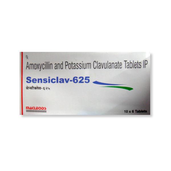 Sensiclav 625mg Tablet