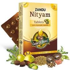 Zandu Nityam Tablet - 12 tab